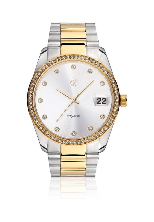 Sif Jakobs Jewellery zegarek Electra damski kolor złoty. Kolor: złoty