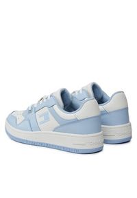 Tommy Jeans Sneakersy Tjw Retro Basket Tonal EN0EN02520 Granatowy. Kolor: niebieski. Materiał: skóra #4