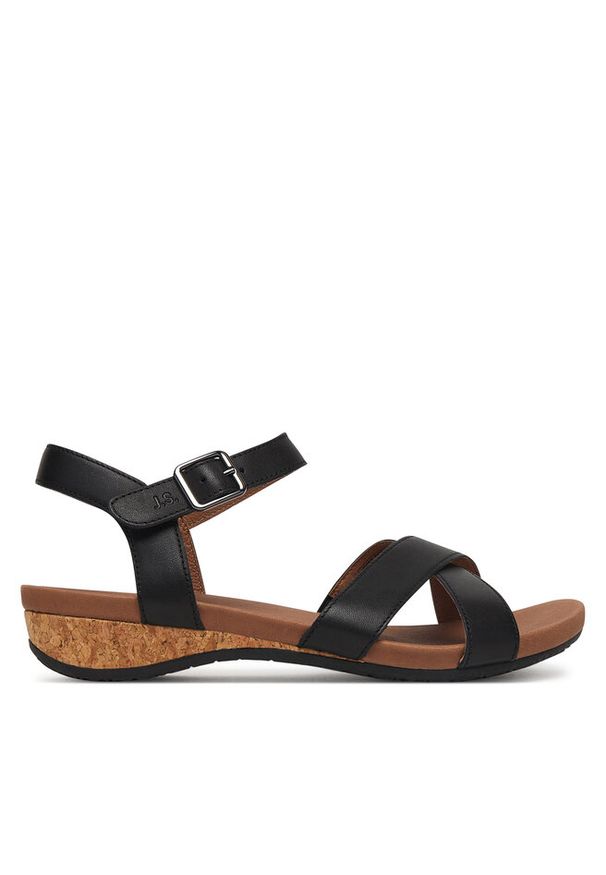 Sandały Josef Seibel. Kolor: czarny