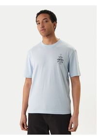 Hugo - HUGO T-Shirt Nucavo 50560040 Błękitny Regular Fit. Kolor: niebieski. Materiał: bawełna #5