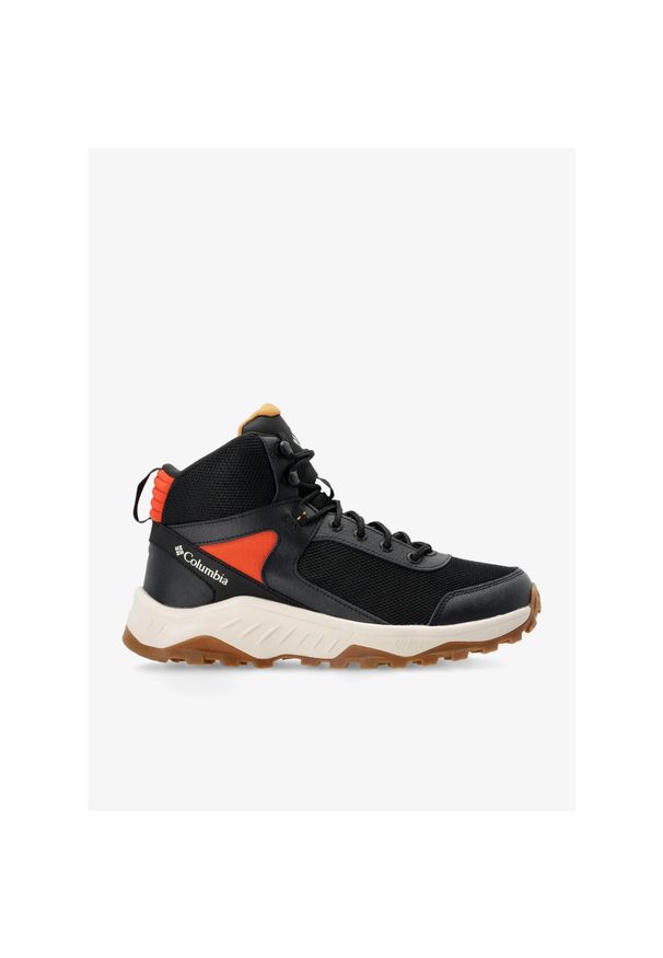 columbia - Buty turystyczne męskie Columbia Trailstorm Ascend WP Mid. Kolor: czerwony, wielokolorowy, czarny. Materiał: syntetyk, materiał. Sport: turystyka piesza