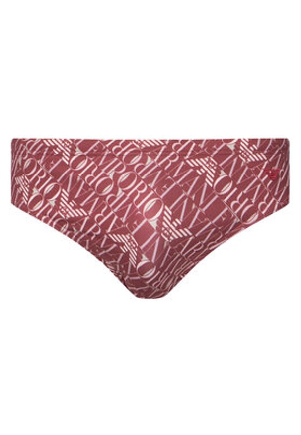 Emporio Armani Kąpielówki EM000575 AF20437 F5034 Czerwony ciemny. Kolor: czerwony. Materiał: syntetyk