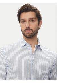 Pierre Cardin Koszula C6 41017.0482 Błękitny Modern Fit. Kolor: niebieski. Materiał: bawełna #5