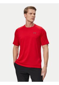 Under Armour Koszulka techniczna Ua Tech™ 2.0 1326413 Czerwony Regular Fit. Kolor: czerwony. Materiał: syntetyk