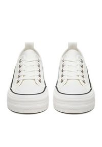 DeeZee Trampki AM25234-D Biały. Kolor: biały. Materiał: materiał #7