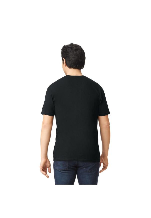 GILDAN - Koszulka Unisex Dla Dorosłych Softstyle CVC. Kolor: czarny