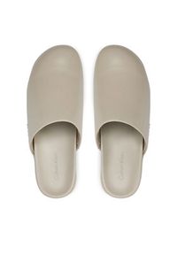 Calvin Klein Klapki Mule HM0HM01407 Szary. Kolor: szary. Materiał: skóra #4