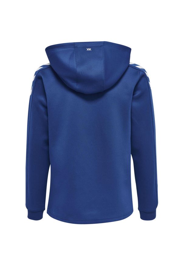 Bluza dziecięca z kapturem Hummel hmlCORE XK. Typ kołnierza: kaptur. Kolor: niebieski. Materiał: polar. Sport: joga i pilates