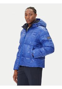 EA7 Emporio Armani Kurtka zimowa 7M000697 AF15969 UB087 Niebieski Modern Fit. Kolor: niebieski. Materiał: syntetyk. Sezon: zima #1