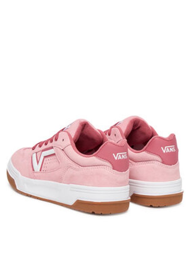 Vans Sneakersy Upland VN000D70ZRY1 Różowy. Kolor: różowy. Materiał: zamsz, skóra