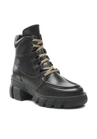 Badura Botki 222FW31 Czarny. Kolor: czarny. Materiał: skóra #5