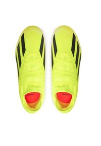 Adidas - adidas Buty X Crazyfast League Firm Ground Boots IF0691 Żółty. Kolor: żółty. Materiał: materiał