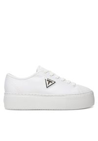 Guess Trampki FLJJZ3 FAB12 Biały. Kolor: biały. Materiał: materiał #1