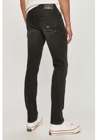 Tommy Jeans - Jeansy Scanton. Kolor: czarny. Materiał: bawełna, poliester, denim, elastan #4