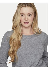 Vila Sweter Ril 14054177 Szary Regular Fit. Kolor: szary. Materiał: syntetyk #4