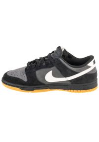 Nike - Buty sportowe Sneakersy męskie, Dunk Low Retro SE. Kolor: czarny. Sport: turystyka piesza