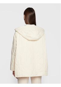 Liviana Conti Kurtka przejściowa F3SW03 Écru Relaxed Fit. Materiał: syntetyk #5