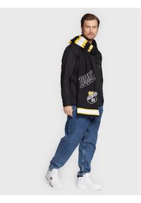 Tommy Jeans Szalik AM0AM10633 Czarny. Kolor: czarny. Materiał: materiał, bawełna