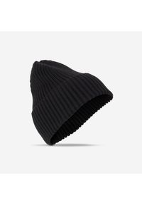 Decathlon - Czapka beanie. Kolor: czarny. Materiał: nylon, wiskoza, poliester, materiał