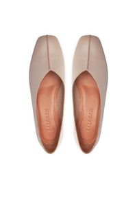 BALAGAN - Balagan Czółenka Apulia Écru. Materiał: skóra #3