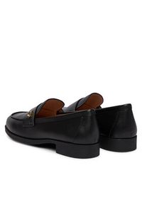 Love Moschino - LOVE MOSCHINO Półbuty JA10142G1OIA0000 Czarny. Kolor: czarny. Materiał: skóra #4