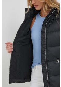 TOMMY HILFIGER - Tommy Hilfiger kurtka puchowa damska kolor czarny zimowa. Kolor: czarny. Materiał: puch. Sezon: zima #2
