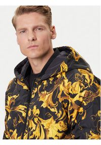 Versace Jeans Couture Kurtka puchowa 79GAUD16 CQSD3 Czarny Regular Fit. Kolor: czarny. Materiał: syntetyk #5
