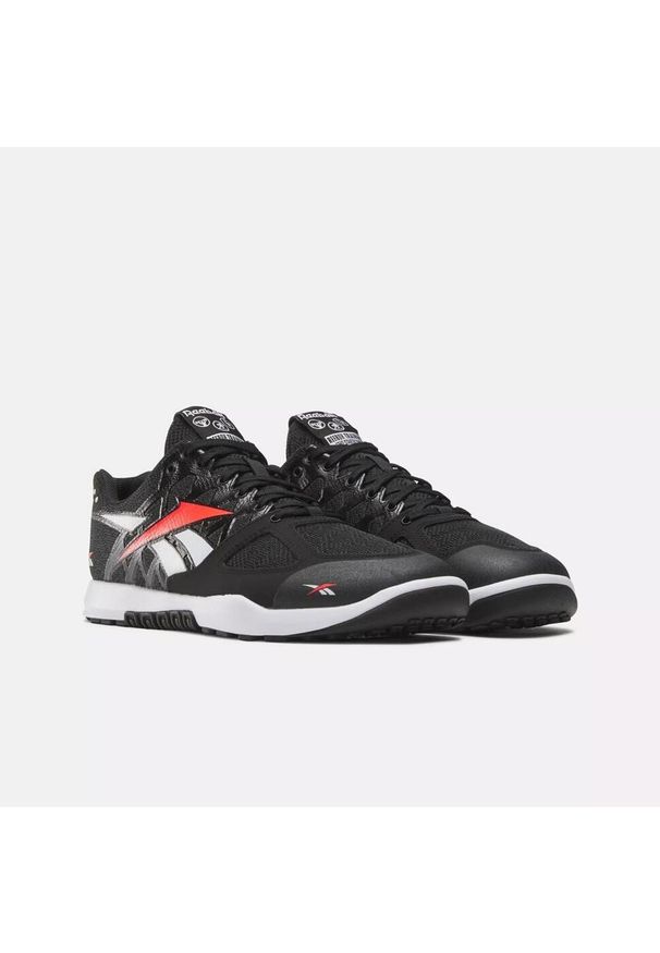 Sneakersy męskie Reebok Nano 2.0 buty sportowe treningowe czarne (100208514). Kolor: czarny. Szerokość cholewki: normalna. Sport: fitness