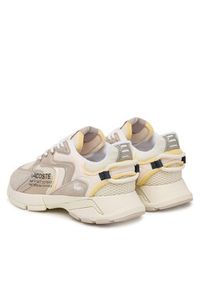 Lacoste Sneakersy L003 Neo 51SMA0044 Écru. Kolor: kremowy. Materiał: skóra, zamsz #6