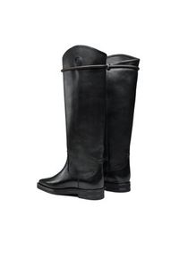 Gino Rossi Kozaki 222FW130 Czarny. Kolor: czarny. Materiał: skóra #3