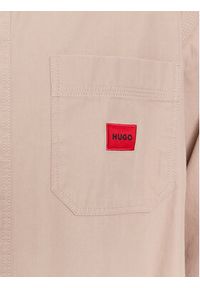 Hugo Koszula Erato 50500199 Beżowy Oversize. Kolor: beżowy. Materiał: bawełna #6