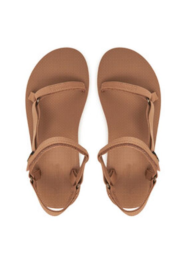 Teva Sandały Original Universal Slim 1150110 Brązowy. Kolor: brązowy. Materiał: materiał