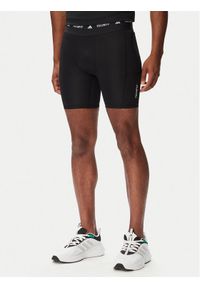 Adidas - adidas Szorty sportowe Techfit Hybrid KG1822 Czarny Slim Fit. Kolor: czarny. Materiał: syntetyk. Technologia: Techfit (Adidas) #1