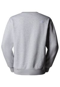 The North Face Bluza Essential NF0A89ET Szary Regular Fit. Kolor: szary. Materiał: syntetyk, bawełna #3