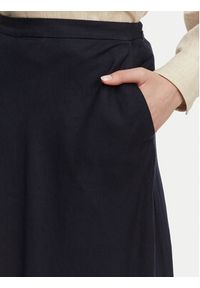 GANT - Gant Spódnica midi 4400231 Granatowy Regular Fit. Kolor: niebieski. Materiał: wiskoza #2