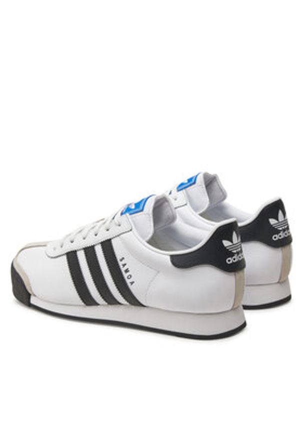 Adidas - adidas Sneakersy Samoa 675033 Biały. Kolor: biały. Materiał: skóra
