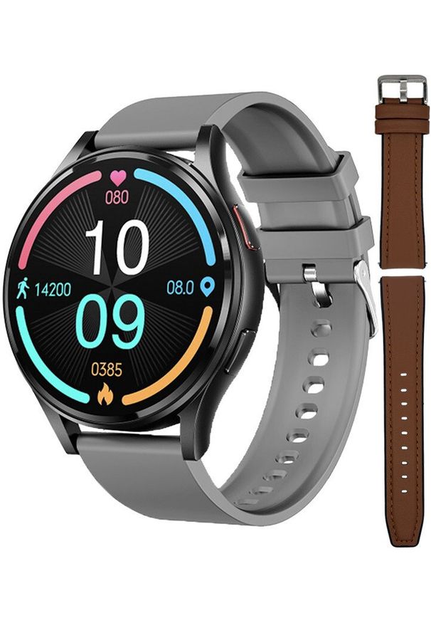 Zegarek Hagen Zegarek męski Hagen HB26.14.5312.333-SET szary. Kolor: szary