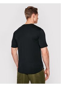 New Balance T-Shirt MT03173 Czarny Regular Fit. Kolor: czarny. Materiał: syntetyk