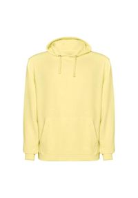 ROLY - Bluza Z Kapturem Unisex Dla Dorosłych Kenia. Typ kołnierza: kaptur. Kolor: żółty
