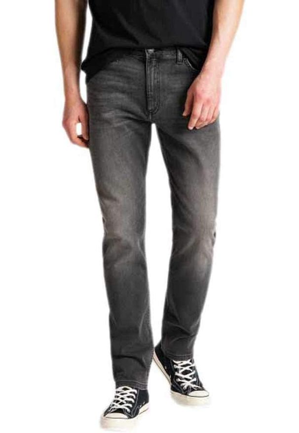 Lee - LEE RIDER MĘSKIE SPODNIE JEANSOWE JEANSY DARK STONE WASH L701NLRD