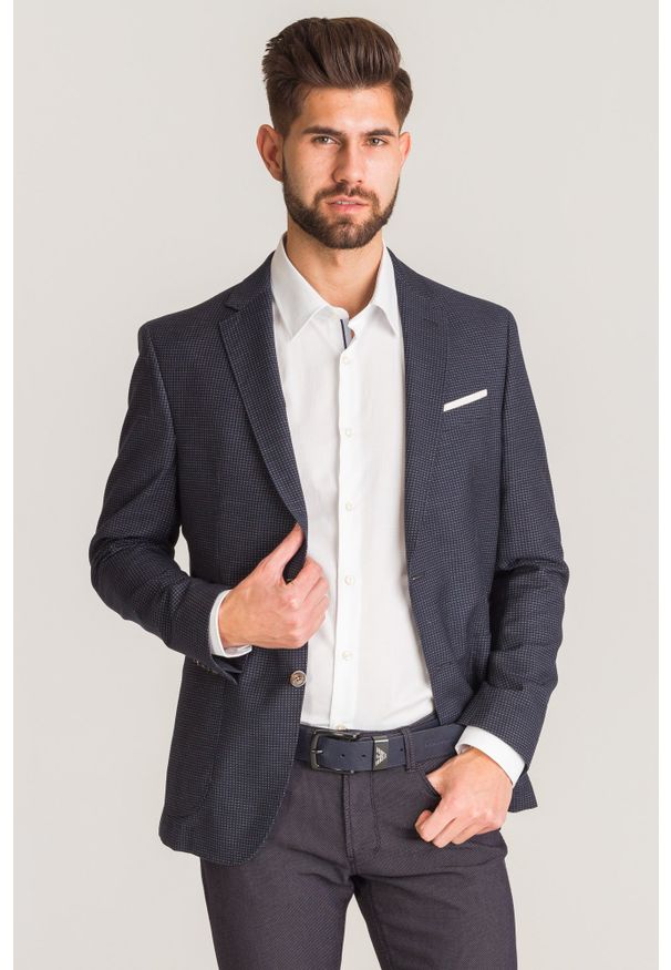Joop! Collection - Marynarka Joop Frame. Wzór: gładki. Styl: sportowy, klasyczny, elegancki