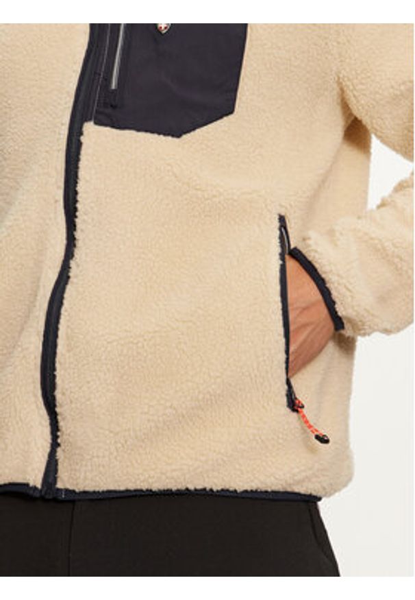 Aulp Polar Sikou Beżowy Regular Fit. Kolor: beżowy. Materiał: syntetyk