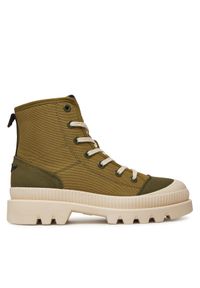 Sneakersy Aeronautica Militare. Kolor: zielony