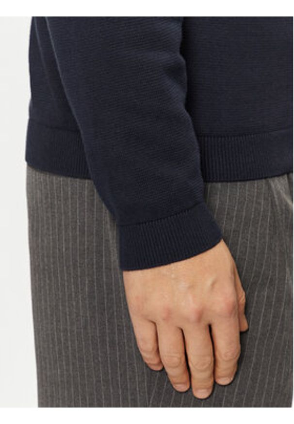 Jack & Jones Bluza Calvin 12269128 Granatowy Relaxed Fit. Kolor: niebieski. Materiał: bawełna