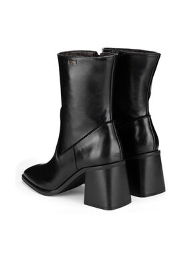 MEXX Botki MI001714643W Czarny. Kolor: czarny. Materiał: materiał, syntetyk
