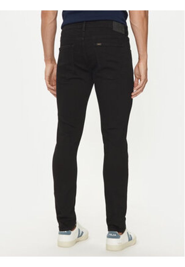 Lee Jeansy Luke 112119043 Czarny Slim Fit. Kolor: czarny