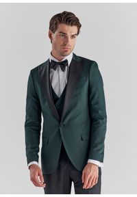 Pako Lorente - PAKO LORENTE – Kamizelka smokingowa P22SF-8S-005-Z-S. Materiał: poliester, wiskoza. Wzór: gładki. Styl: elegancki #9