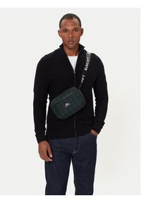 Lacoste Saszetka NH5070BZ Zielony. Kolor: zielony. Materiał: materiał #3