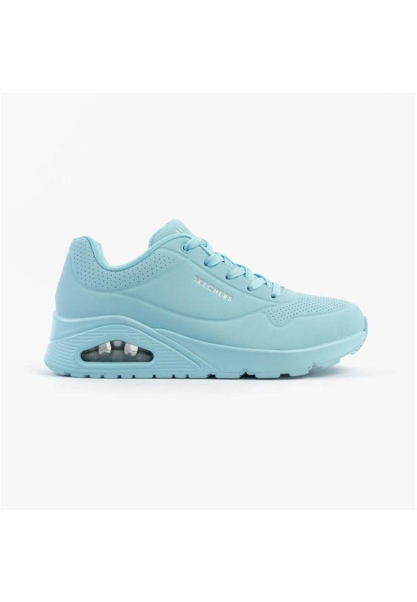 skechers - Buty SKECHERS Uno Stand On Air. Kolor: niebieski. Model: Skechers Sport. Sport: turystyka piesza