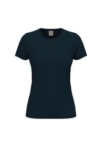 Stedman - Damska Klasyczna Koszulka O Dopasowanym Kroju. Kolor: niebieski. Sport: turystyka piesza #1